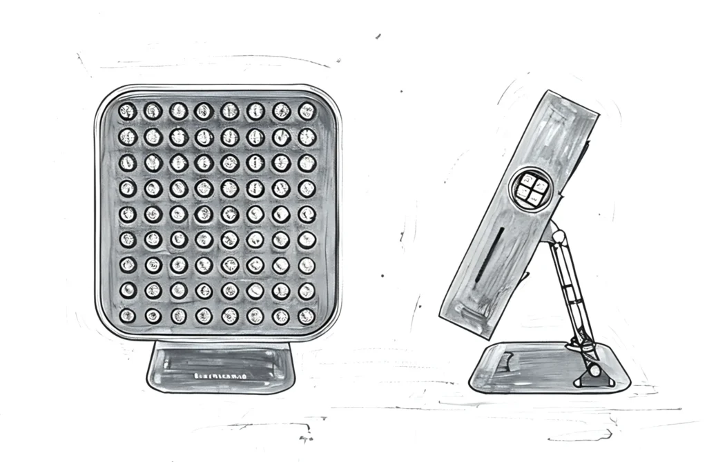 Sketch Drawing of the lumavit home one device
