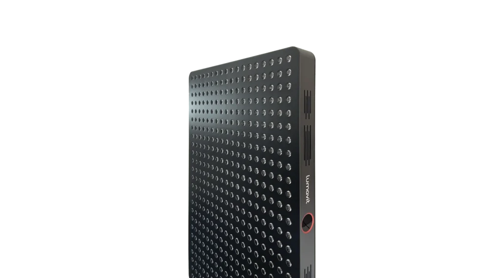 A detailed view of the lumavit studio device